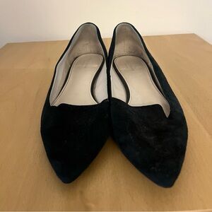 Cole Haan Black Suede Flat size 9